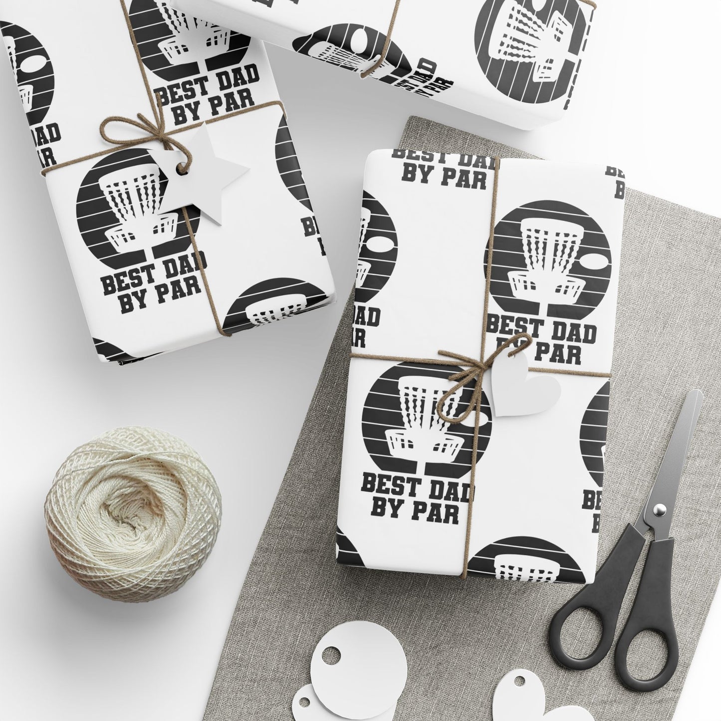 Flyin Colors Disc Golf Wrapping Papers #2 Best Dad By Par