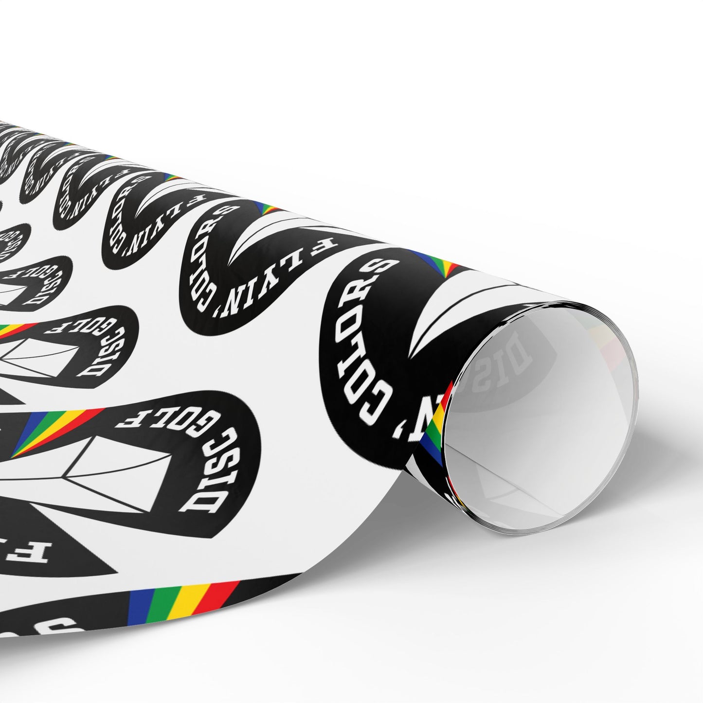 Flyin Colors Disc Golf Wrapping Papers #3 Flyin Colors Prism Logo