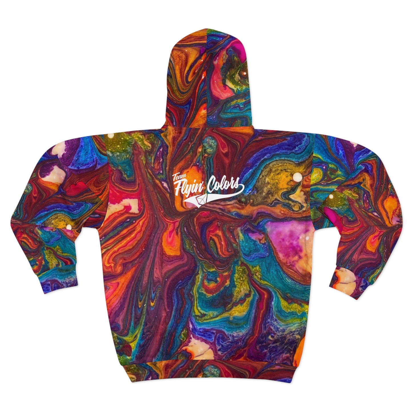 Flyin Colors Unisex Zip Hoodie