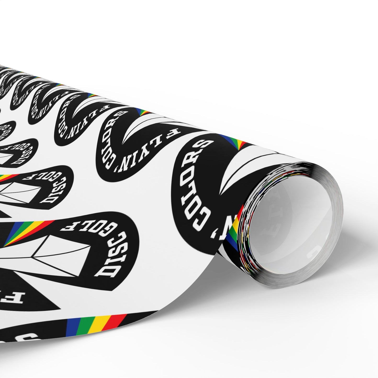 Flyin Colors Disc Golf Wrapping Papers #3 Flyin Colors Prism Logo
