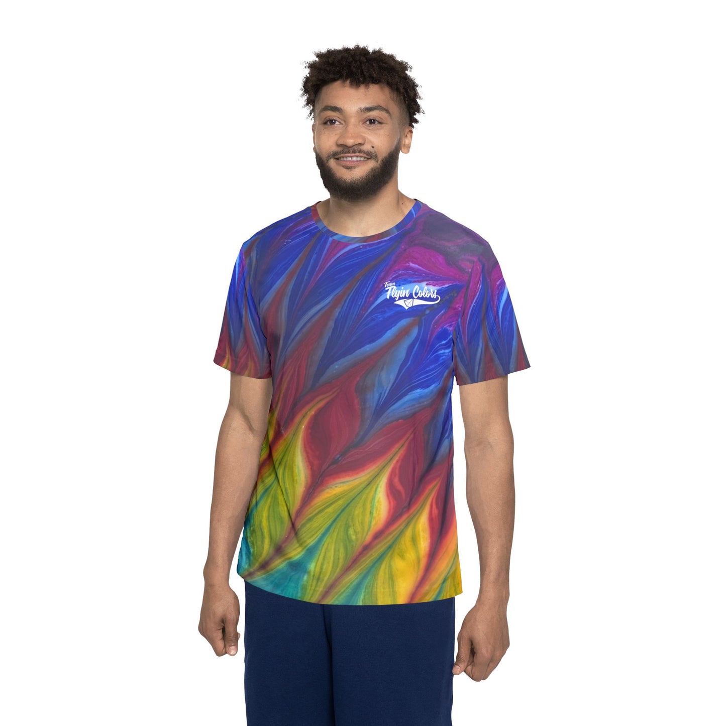 Team Limited Edition Men's Sports Jersey w/Custom Background Image by FlyinColors #3