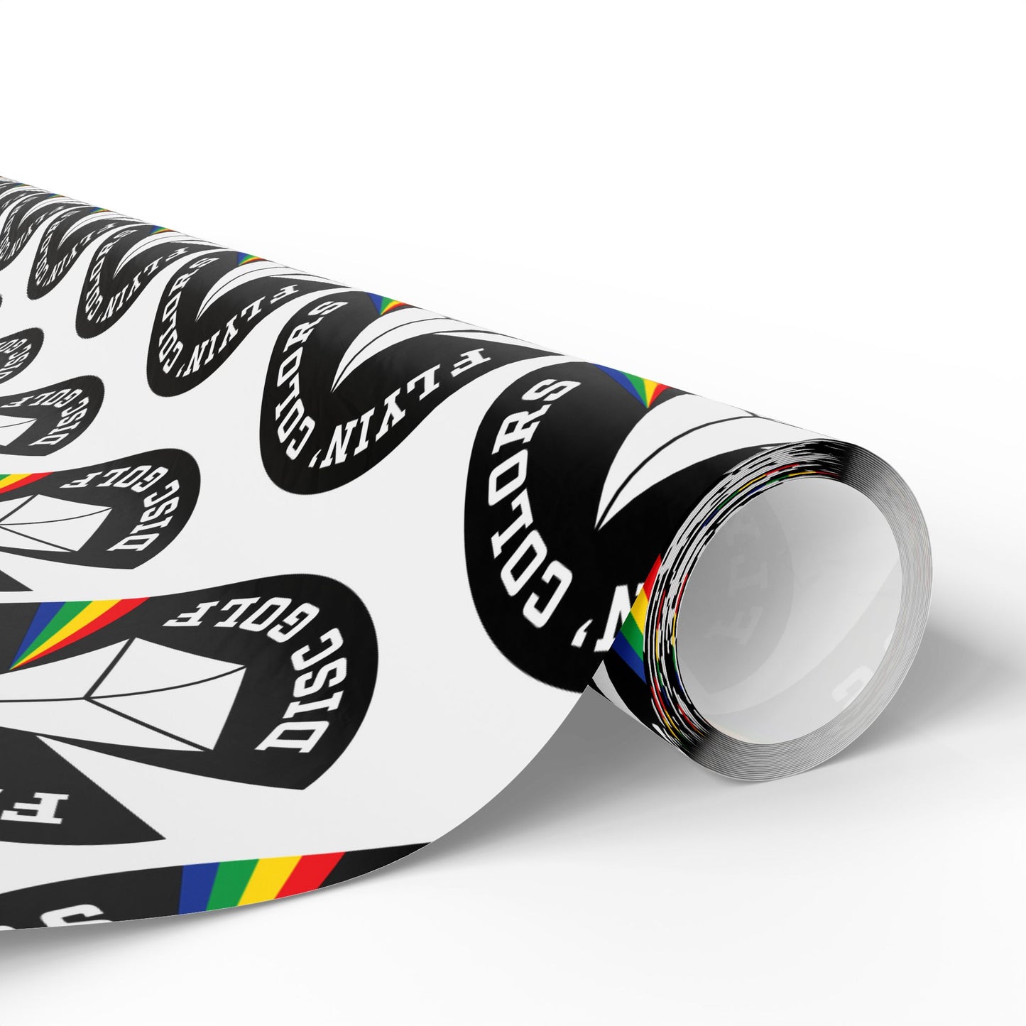 Flyin Colors Disc Golf Wrapping Papers #3 Flyin Colors Prism Logo