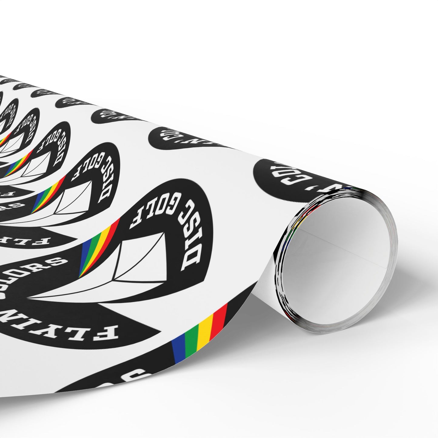Flyin Colors Disc Golf Wrapping Papers #3 Flyin Colors Prism Logo