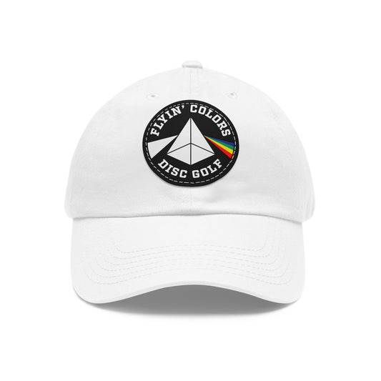Flyin Colors Dad Hat with Leather Patch (Round)