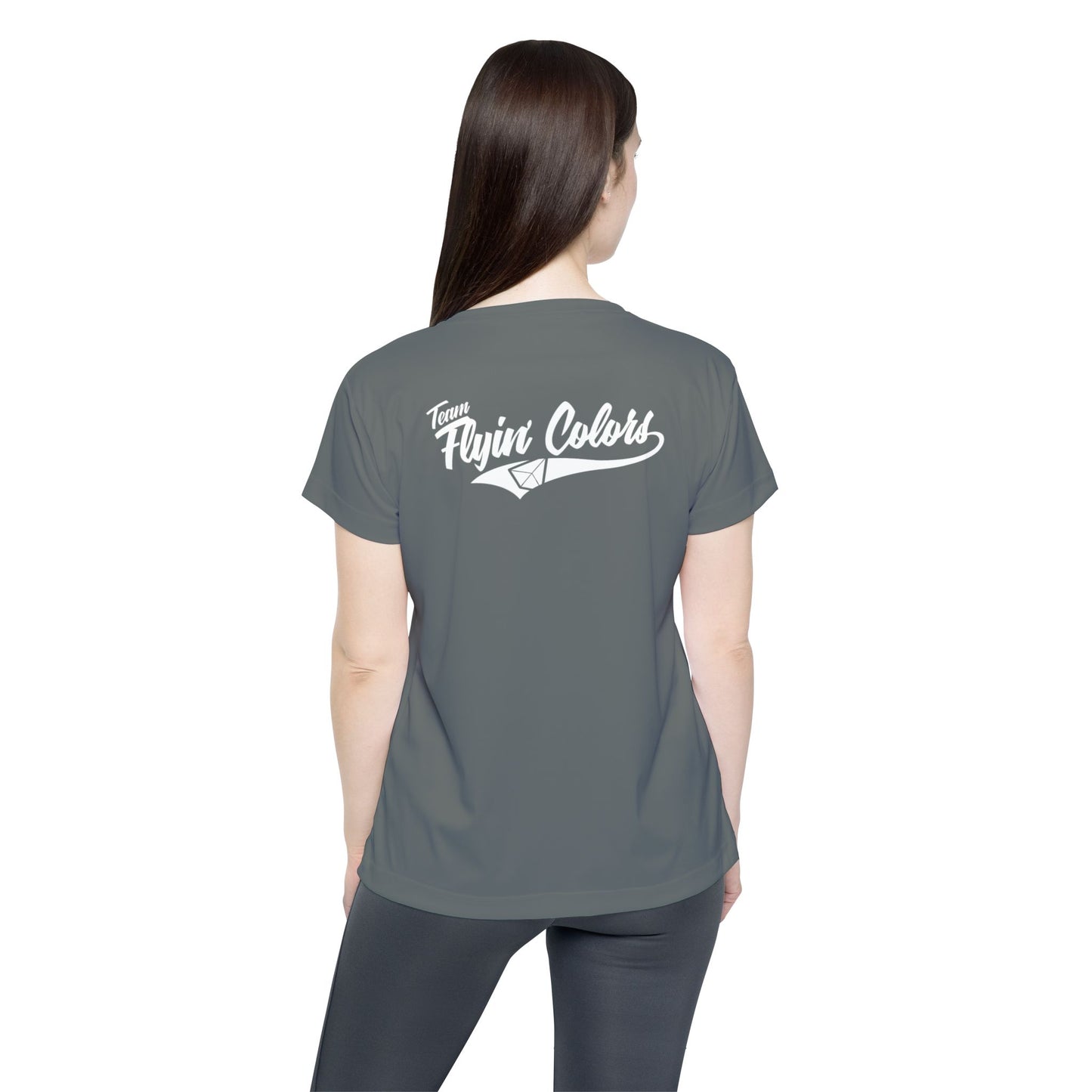 Women's Sports Grey Jersey Team Flyin Colors