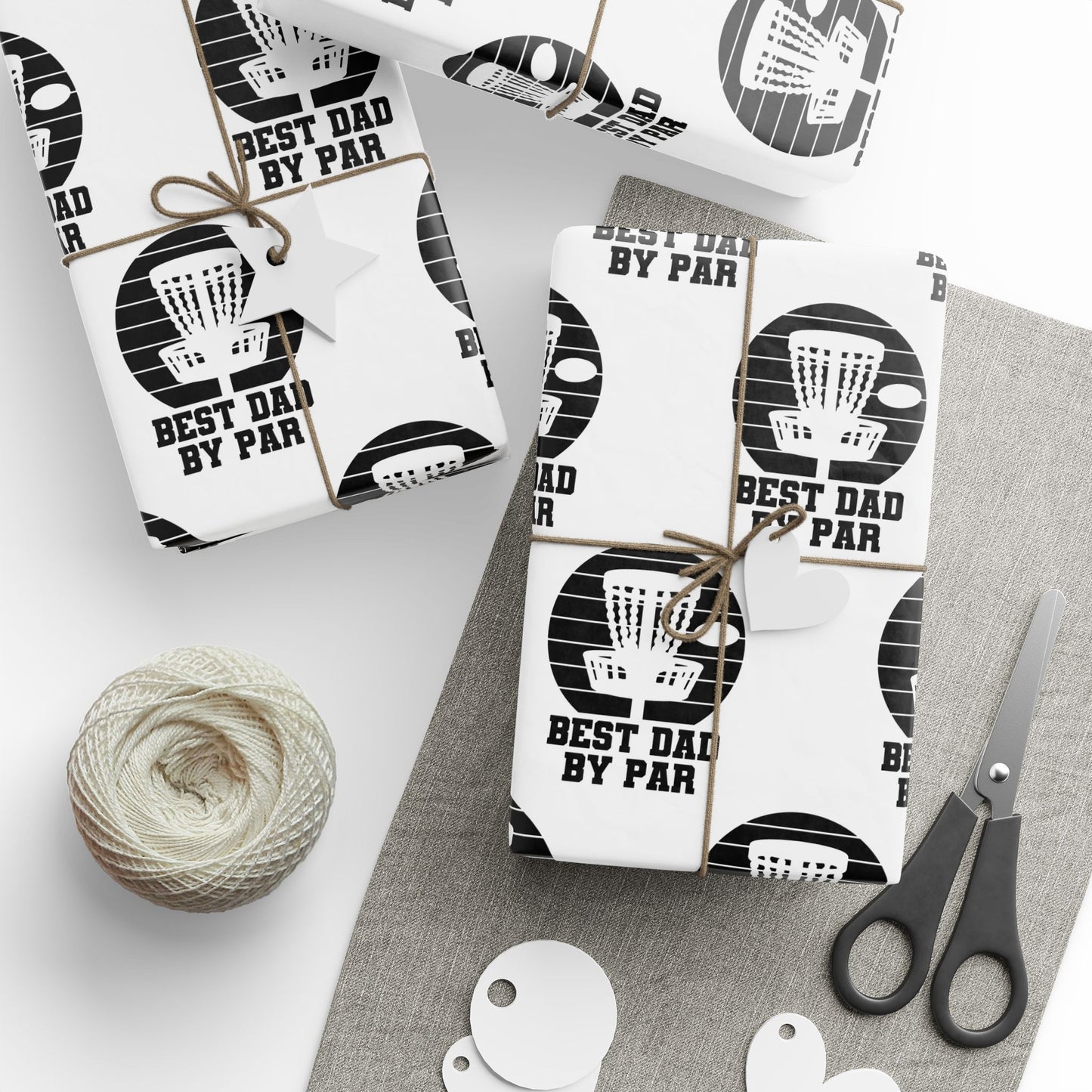 Flyin Colors Disc Golf Wrapping Papers #2 Best Dad By Par