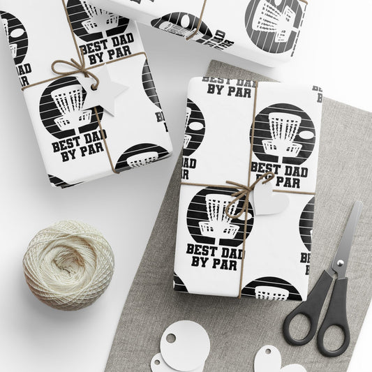 Flyin Colors Disc Golf Wrapping Papers #2 Best Dad By Par