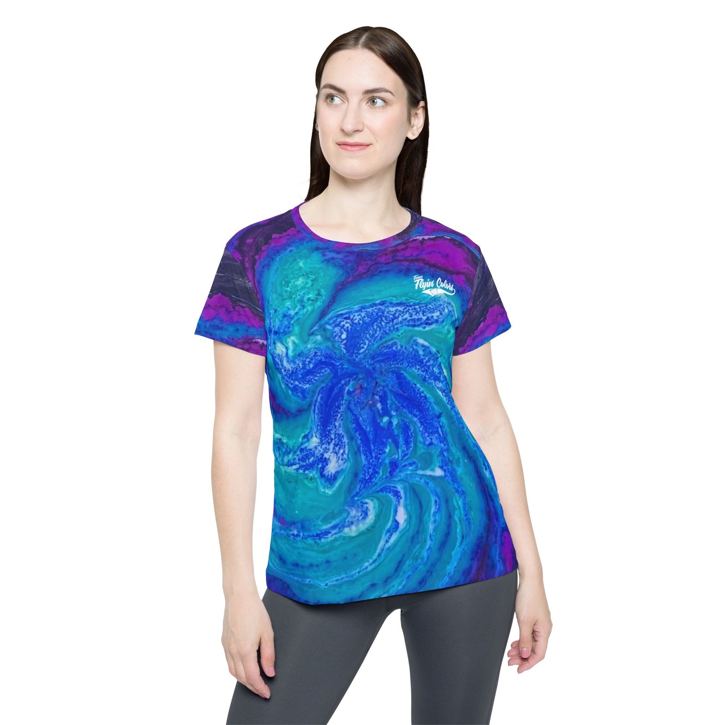 Team Limited Edition Women's Sports Custom Jersey Team Flyin Colors 003