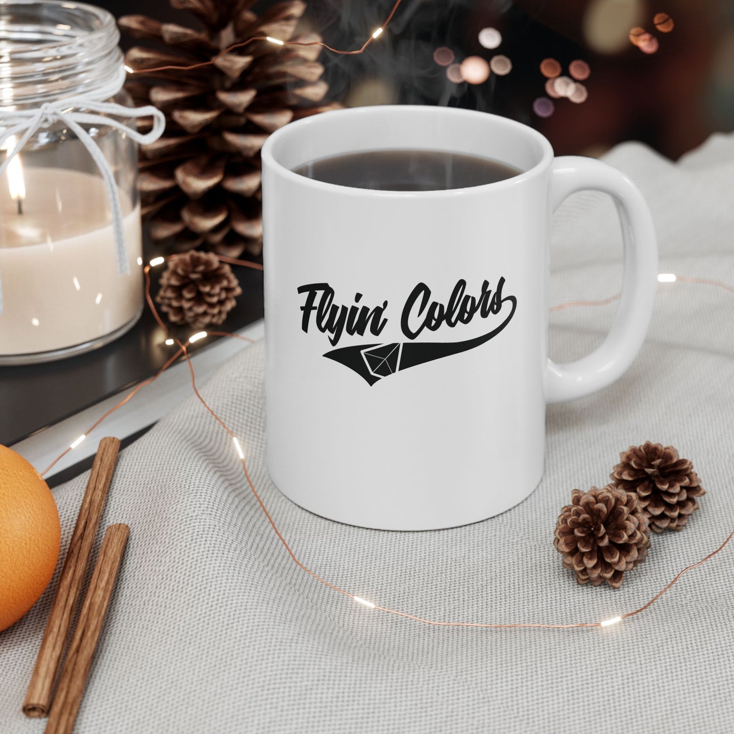 Flyin Colors Ceramic Mug, (11oz) Best Dad By Par
