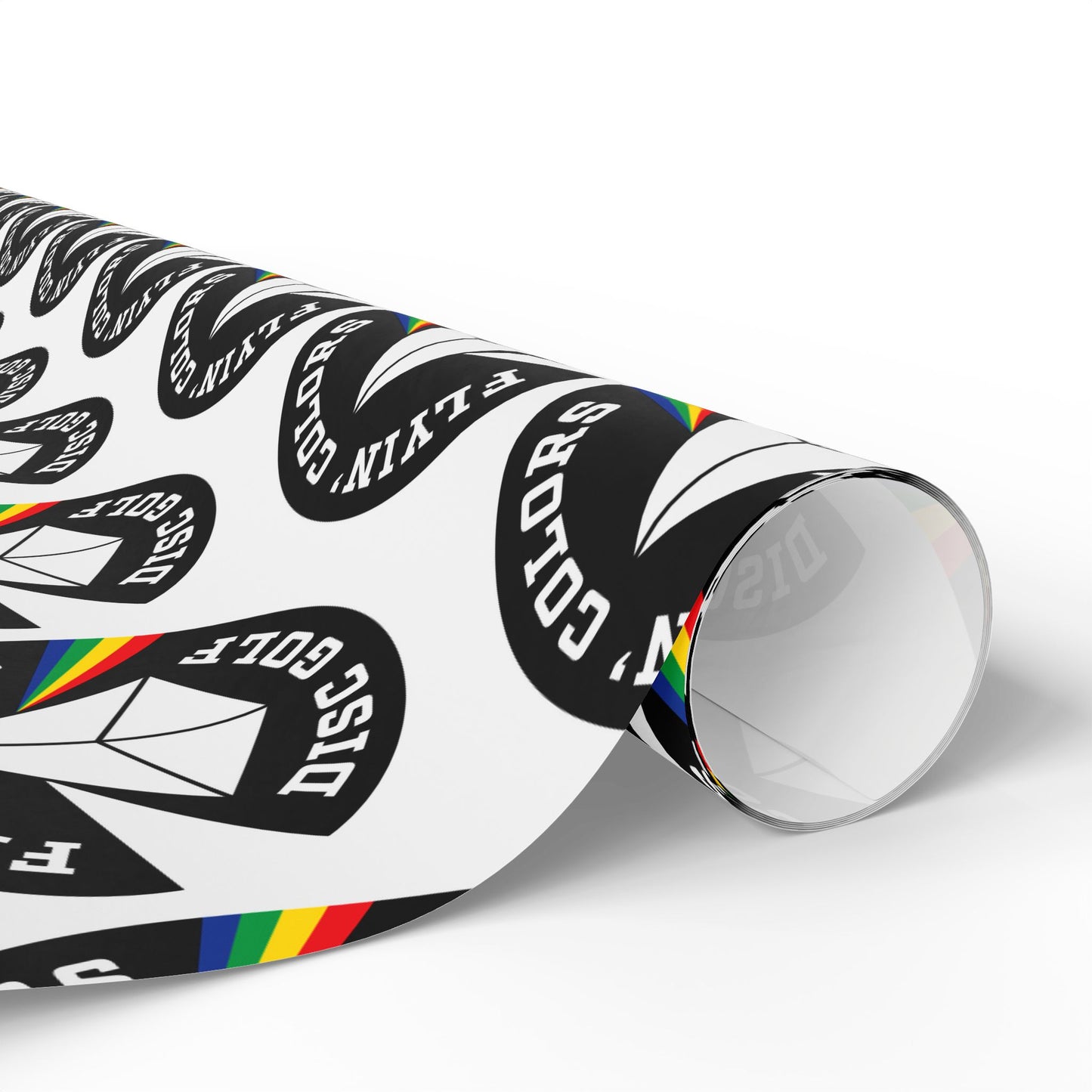Flyin Colors Disc Golf Wrapping Papers #3 Flyin Colors Prism Logo