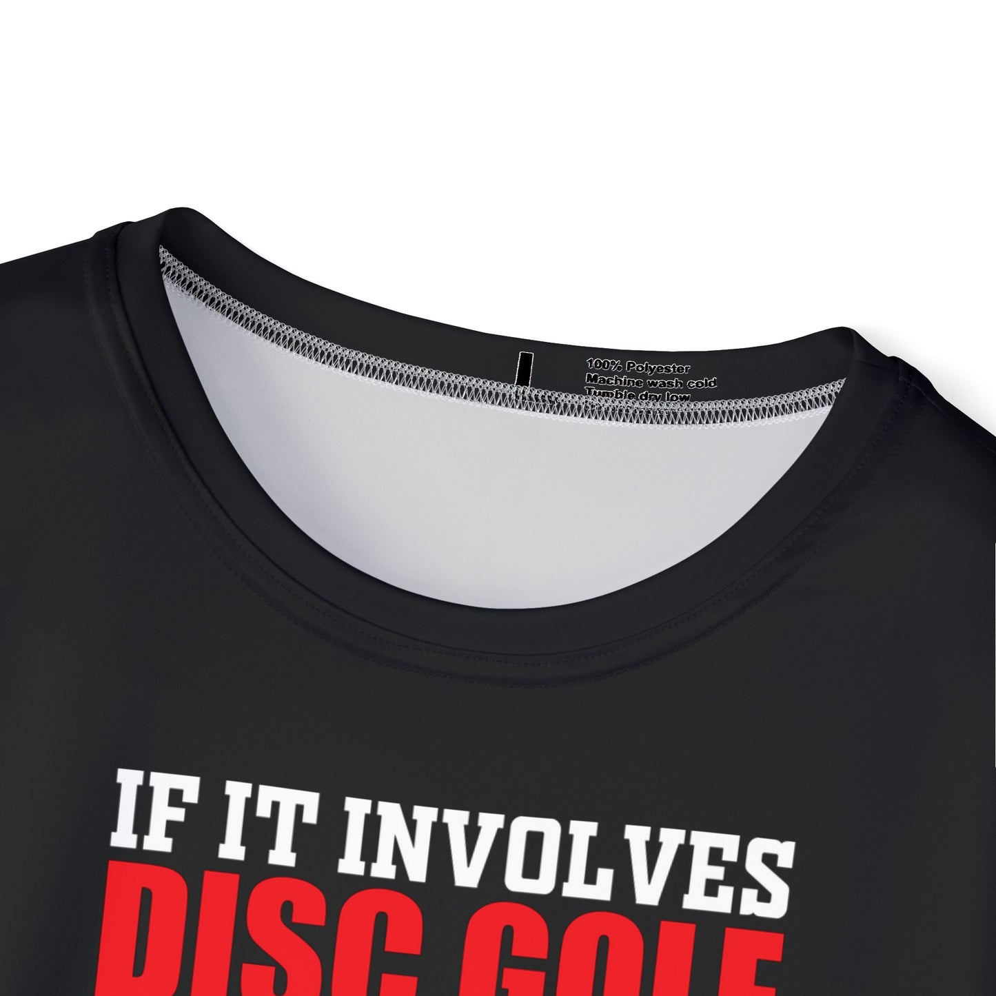 Flyin Colors Black Men's Sports Jersey with Beer & Disc Golf