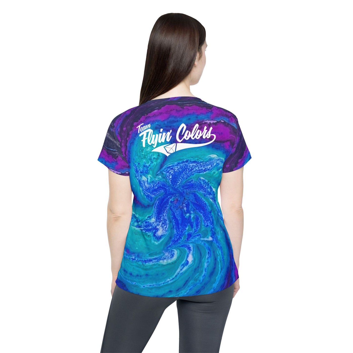 Team Limited Edition Women's Sports Custom Jersey Team Flyin Colors 003
