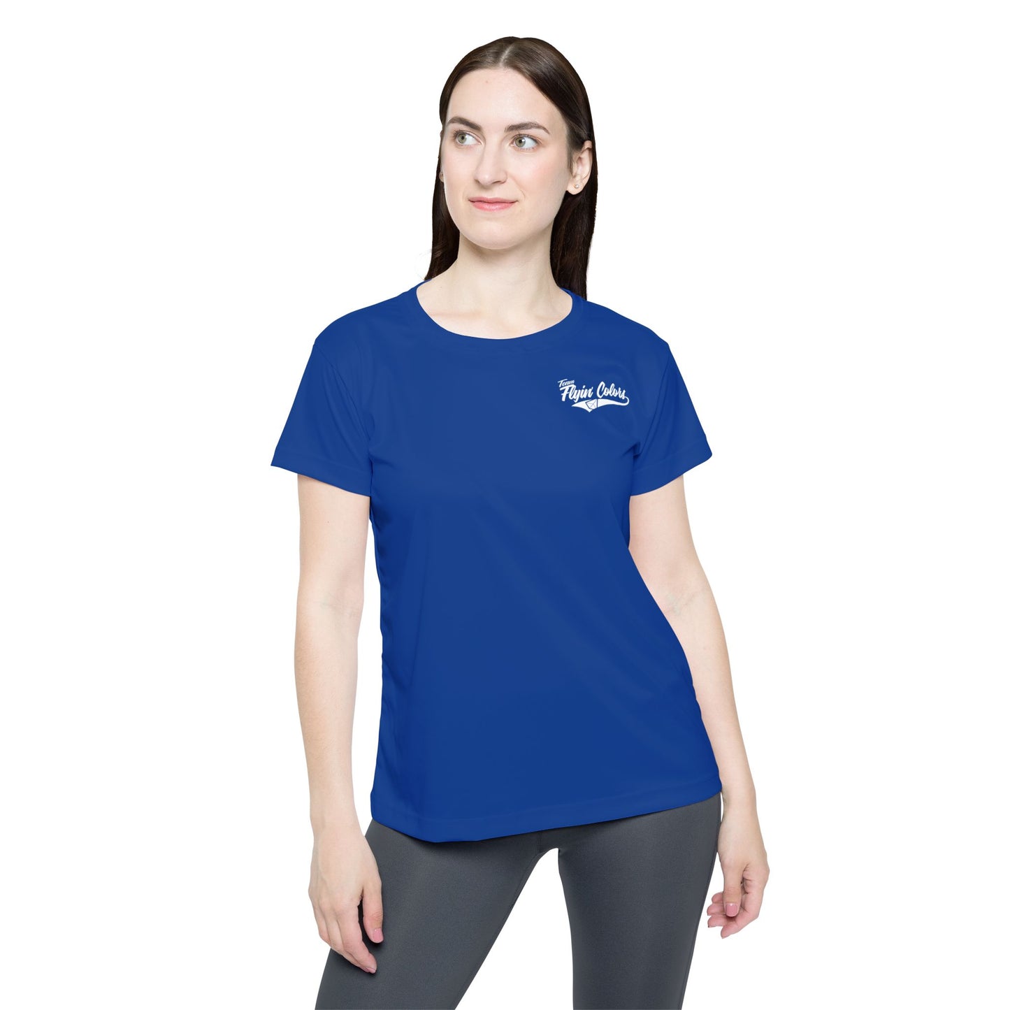 Women's Sports Blue Jersey Team Flyin Colors