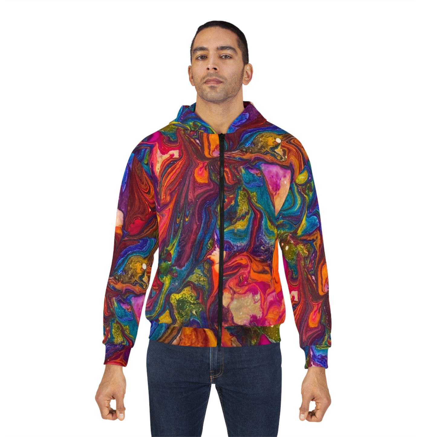 Flyin Colors Unisex Zip Hoodie
