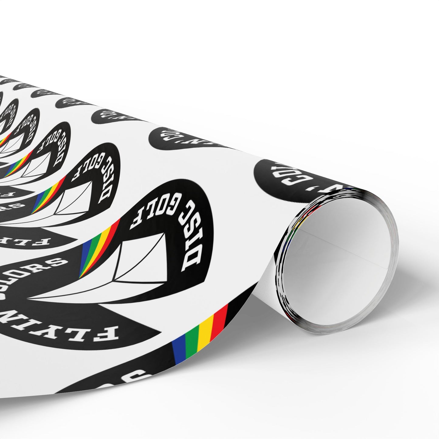 Flyin Colors Disc Golf Wrapping Papers #3 Flyin Colors Prism Logo
