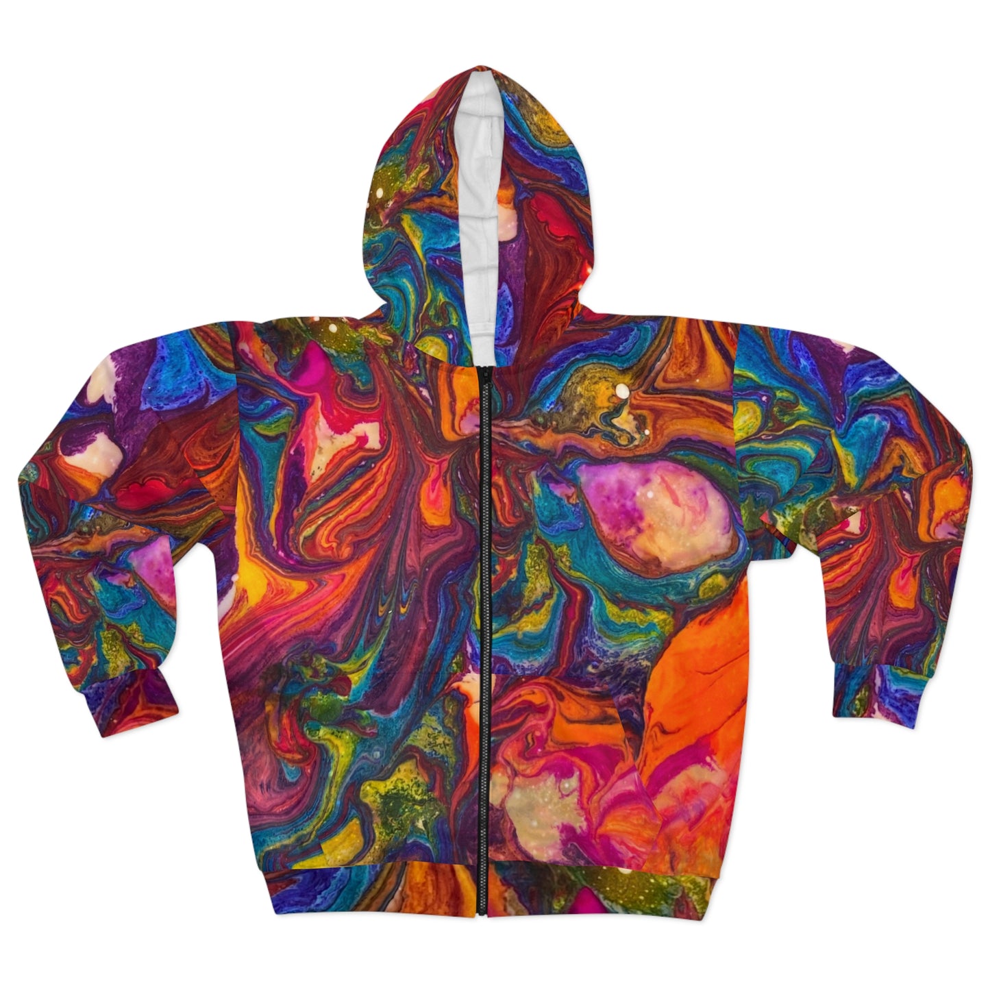 Flyin Colors Unisex Zip Hoodie