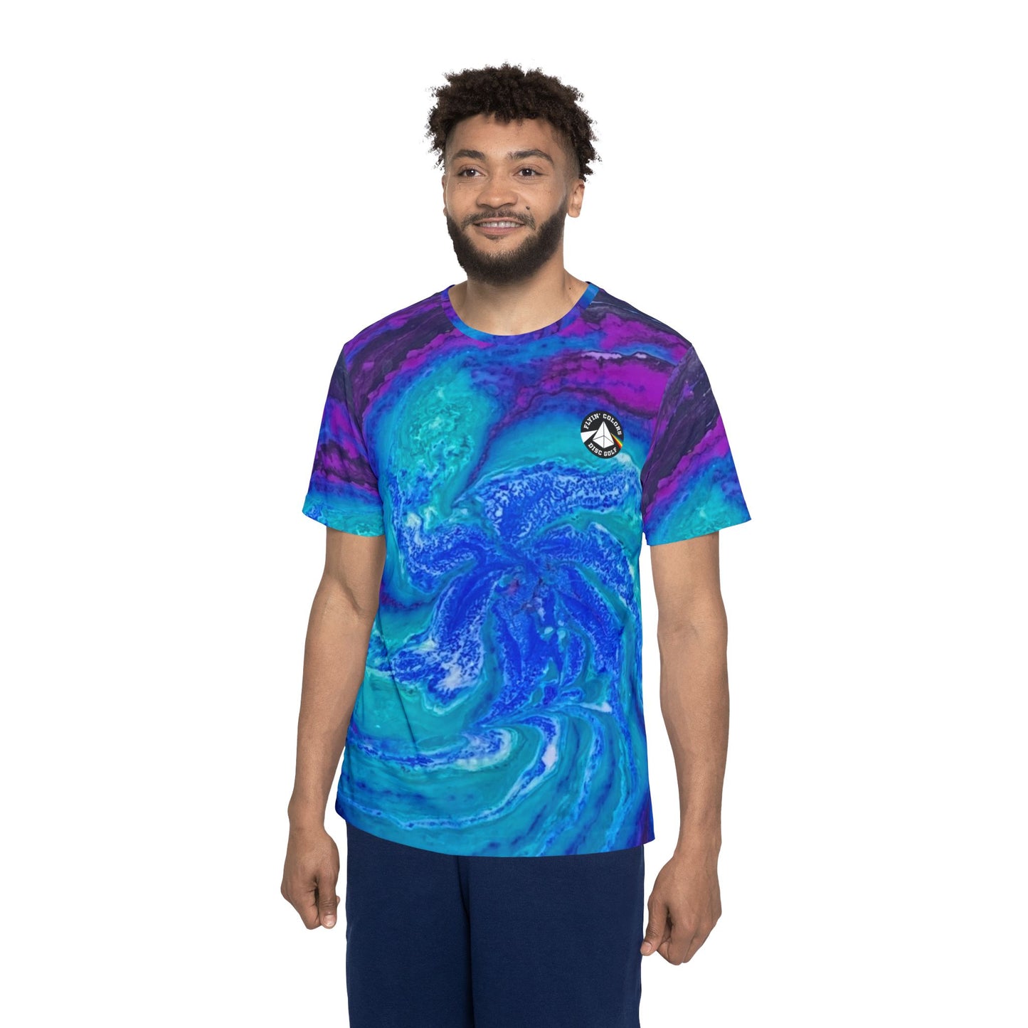 Special Edition Men's Sports Jersey w/Custom Background Image By FlyinColors  #2