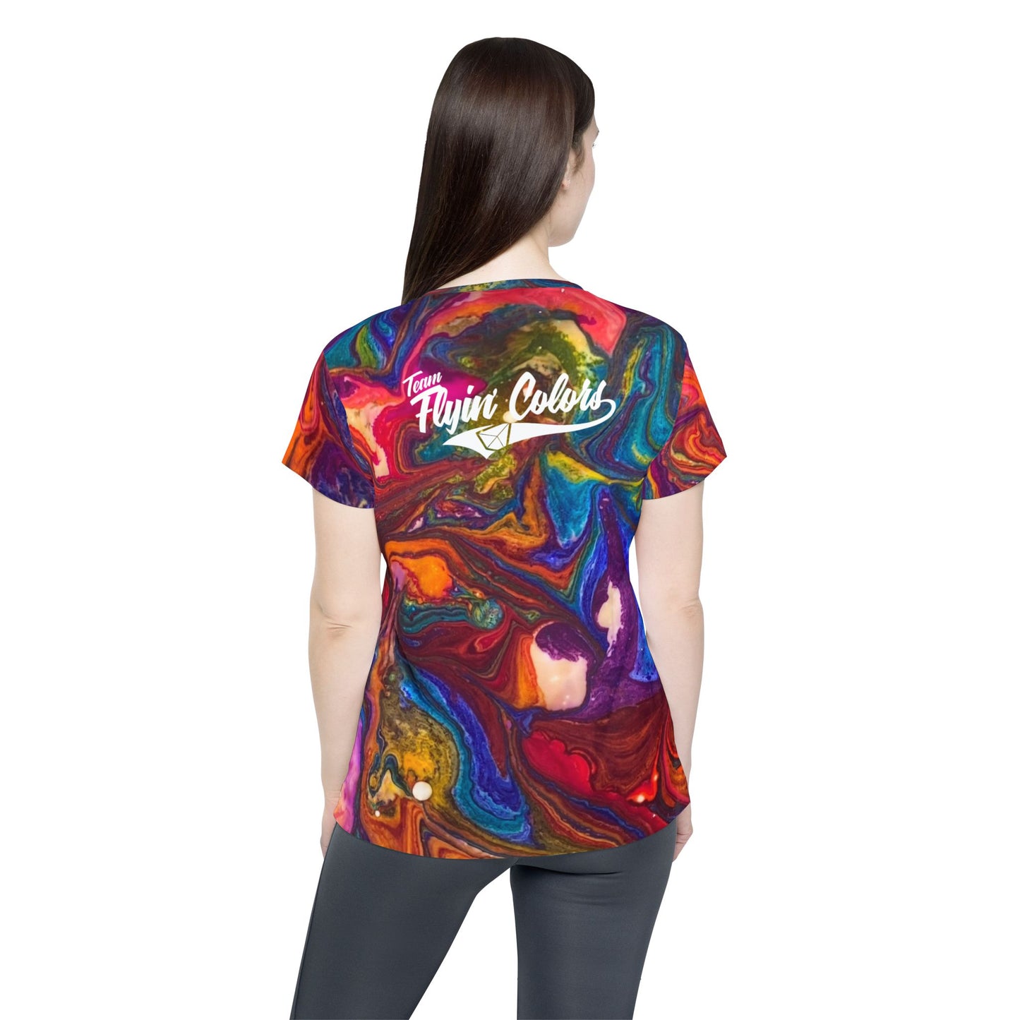 Team Limited Edition Women's Sports Custom Jersey Flyin Colors 002