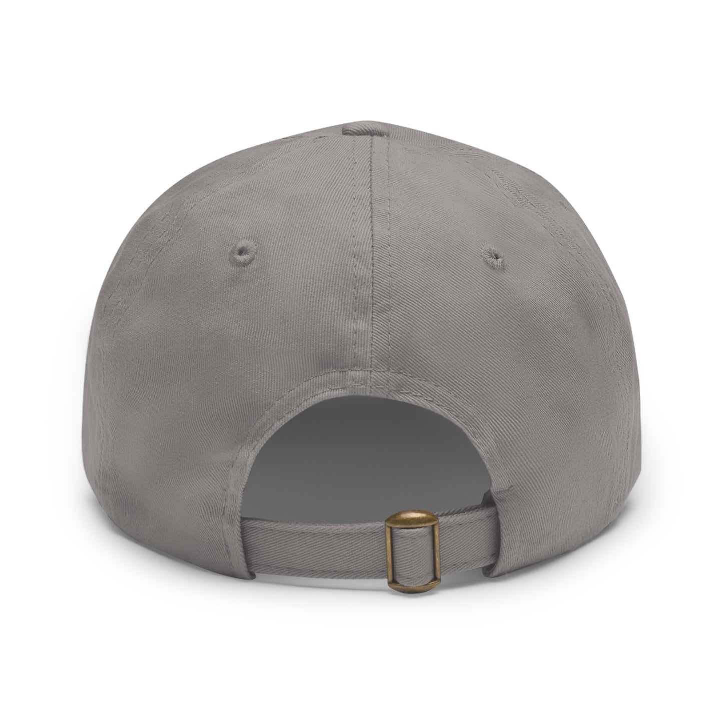 Flyin Colors swoop logo Dad Hat with Leather Patch (Round)