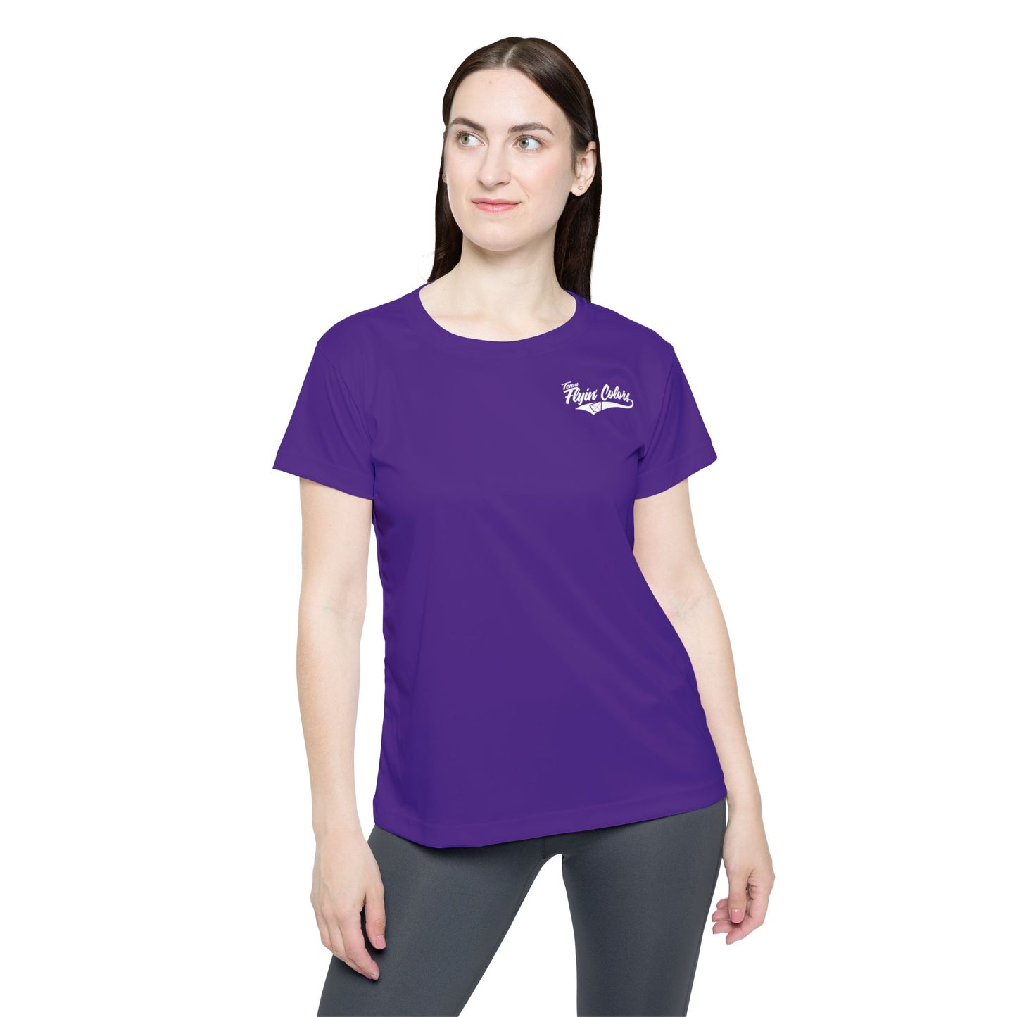 Women's Sports Purple Jersey Team Flyin Colors