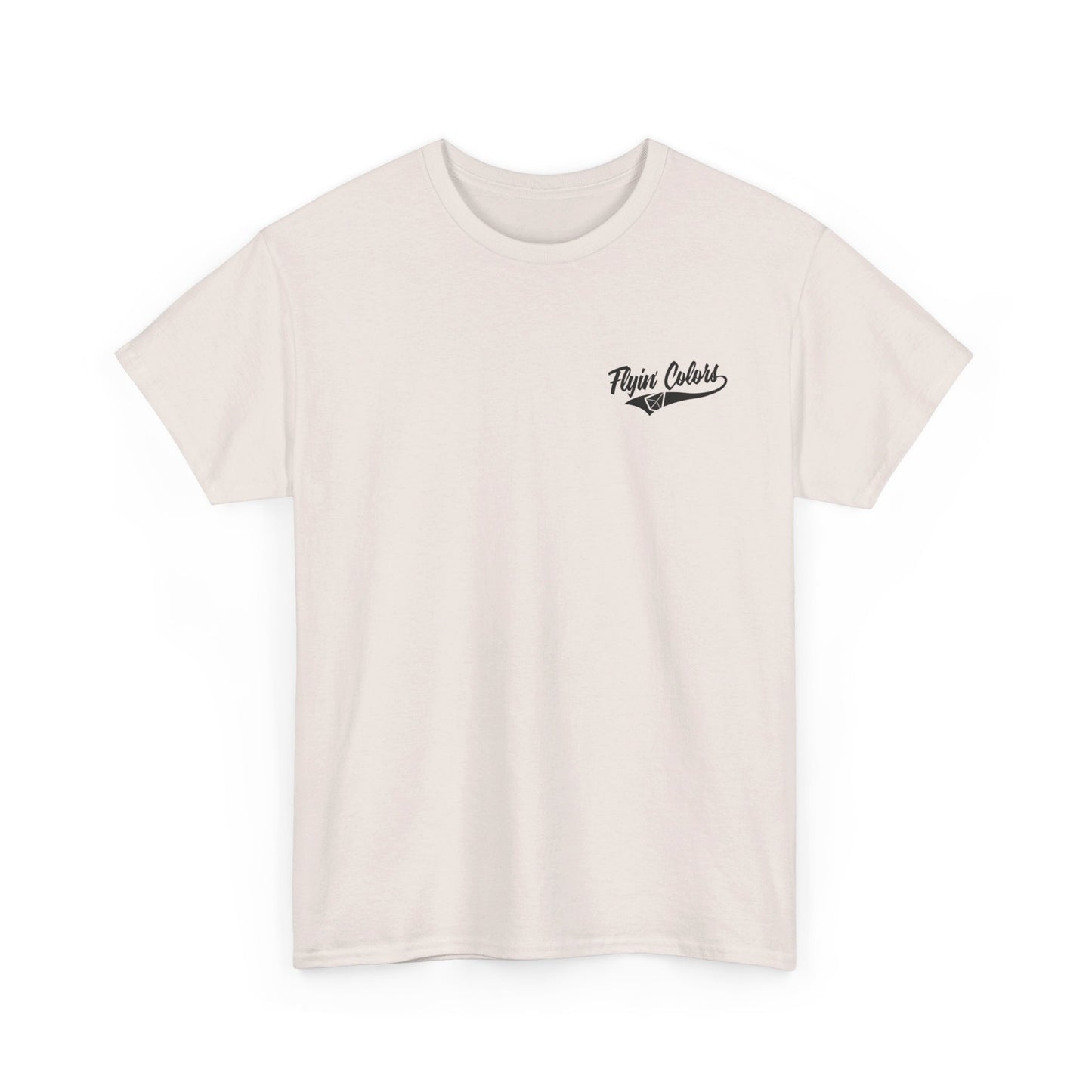 Flyin Colors Unisex Heavy Cotton Tee with Burde Ridge Logo