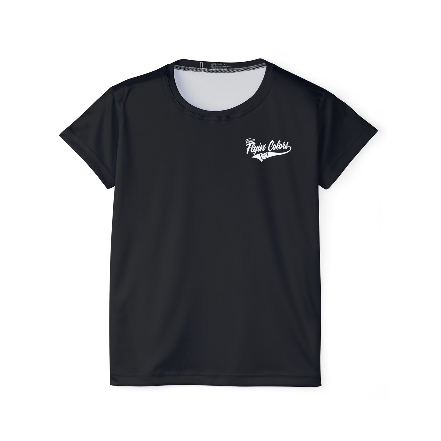 Women's Sports Black Jersey Team Flyin Colors
