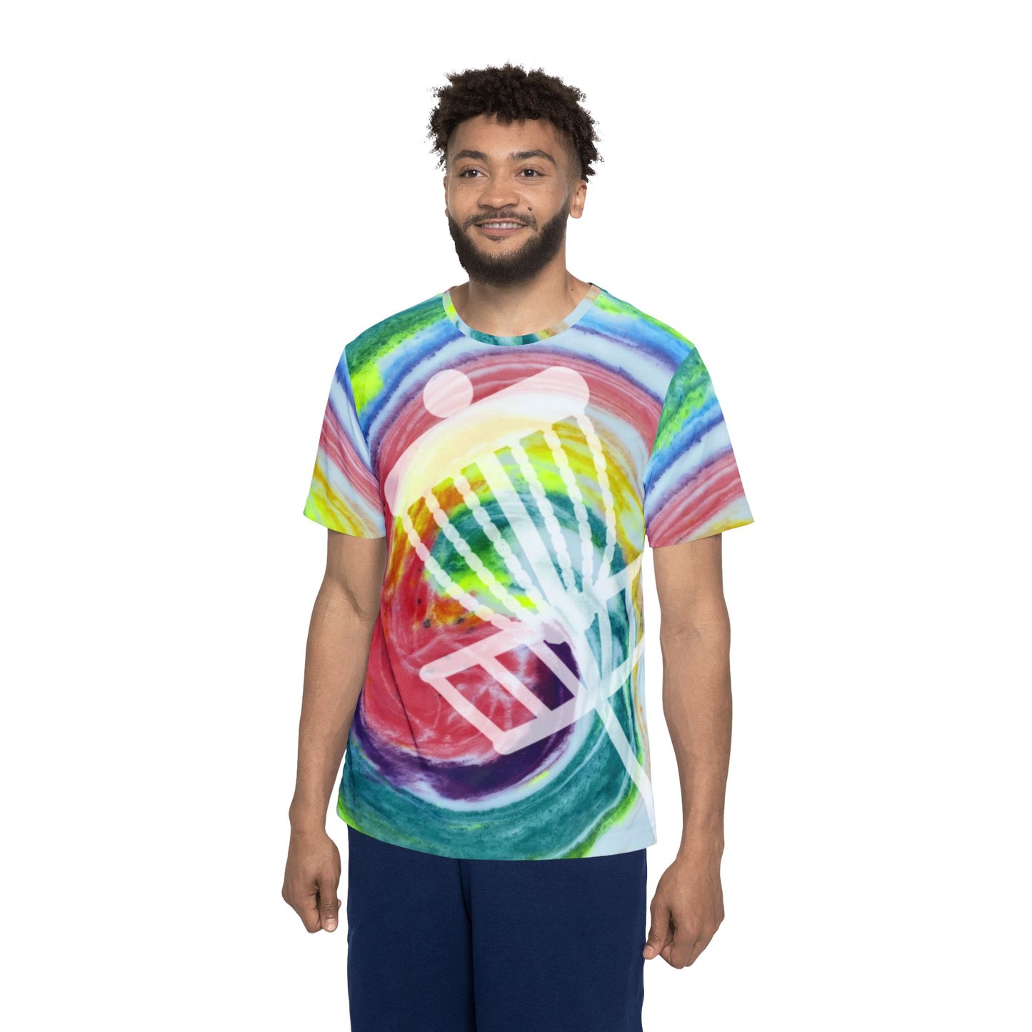 Special Edition Men's Sports Jersey w/Custom Background Image by FlyinColors #6