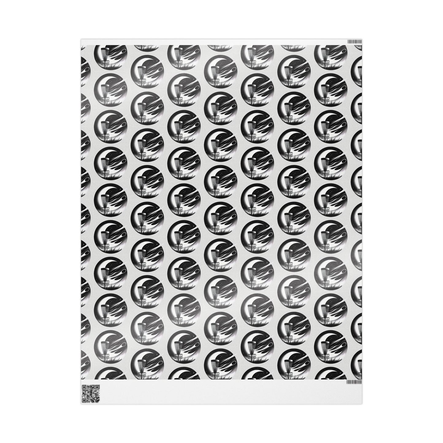 Flyin Colors Disc Golf Wrapping Papers #5 Moon/Basket Logo
