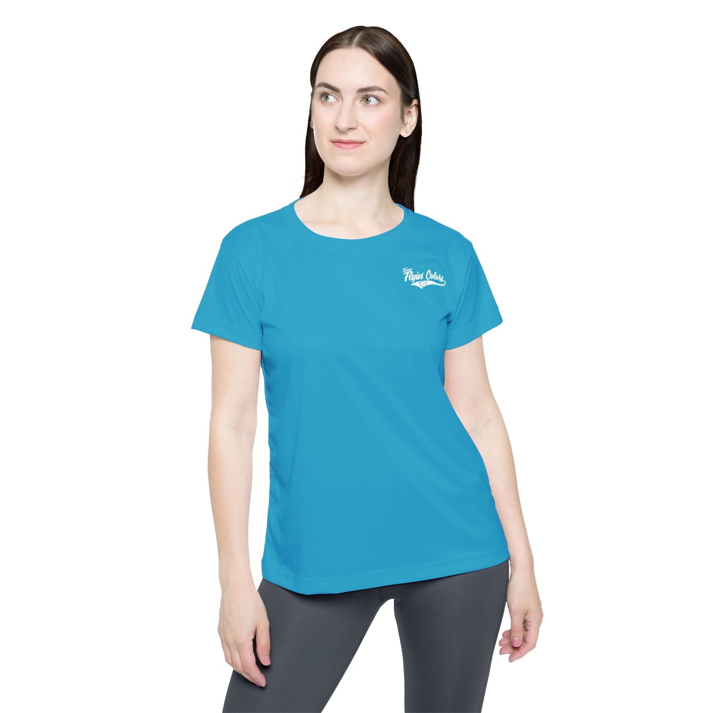 Women's Sports Turquoise Jersey Team Flyin Colors