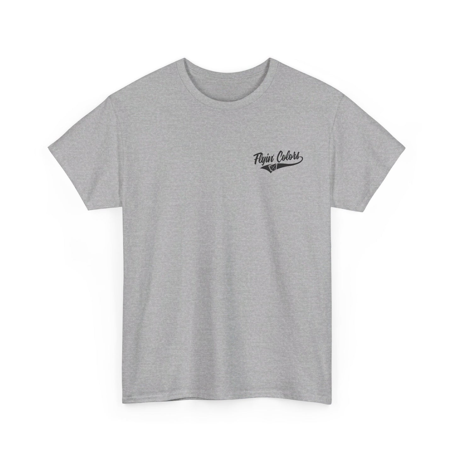 Flyin Colors Unisex Heavy Cotton Tee with Burde Ridge Logo