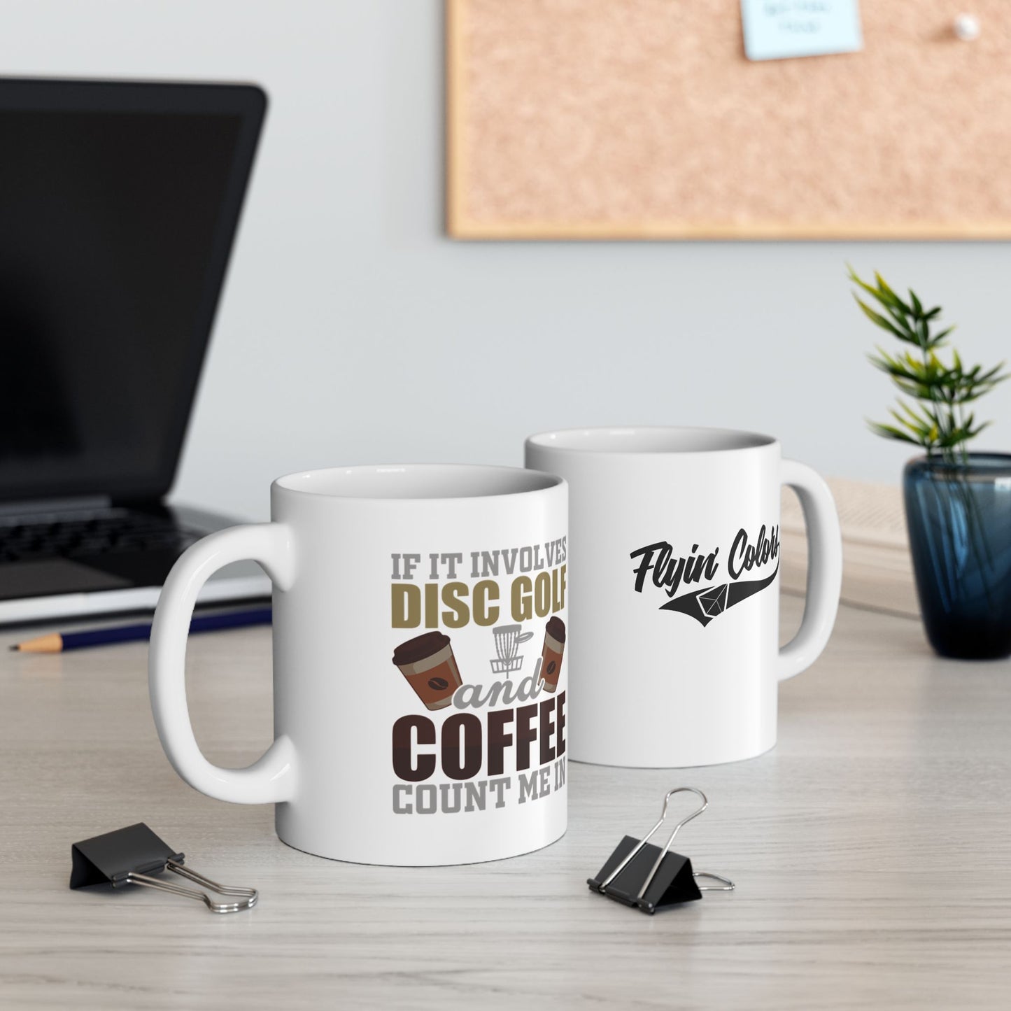 Flyin Colors Ceramic Mug, (11oz) Best Dad By Par