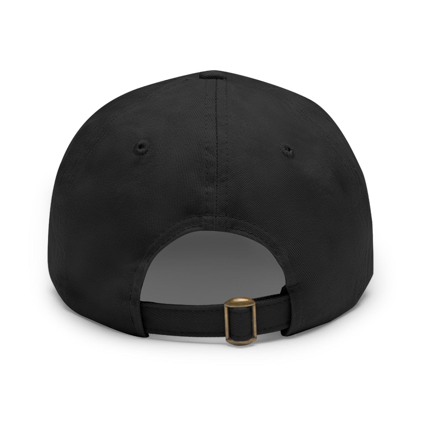 Flyin Colors swoop logo Dad Hat with Leather Patch (Round)