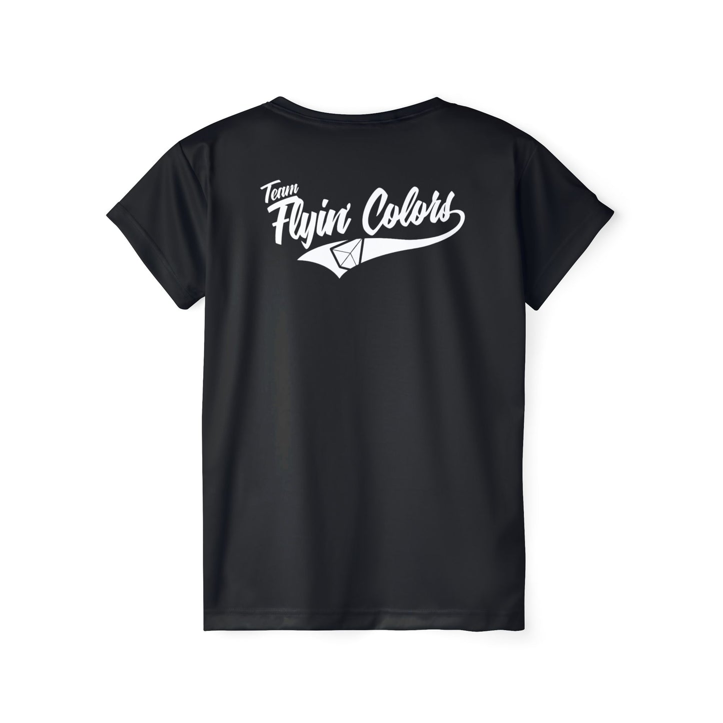 Women's Sports Black Jersey Team Flyin Colors