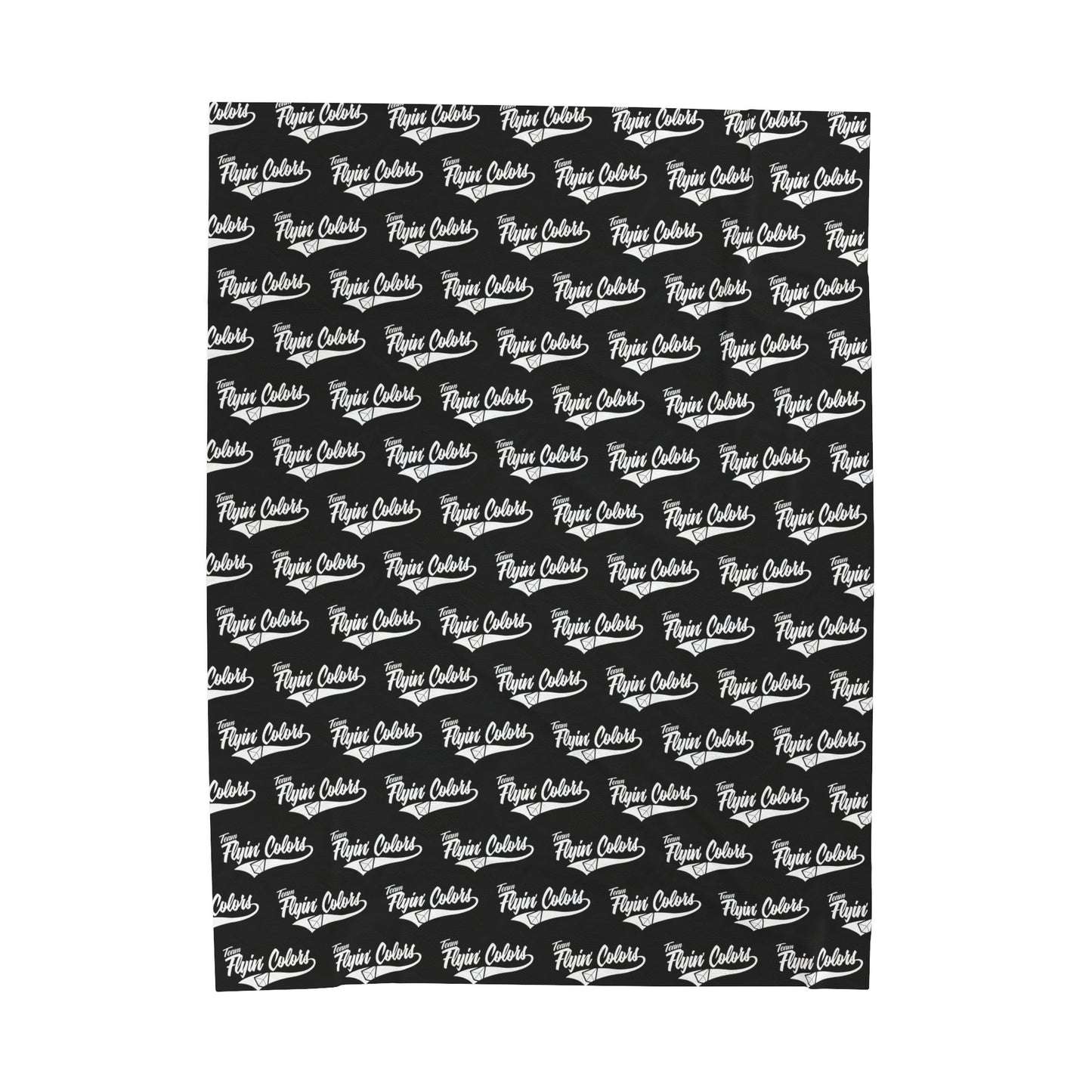 Flyin Colors Velveteen Plush Blanket with Team FlyinColors Image #4