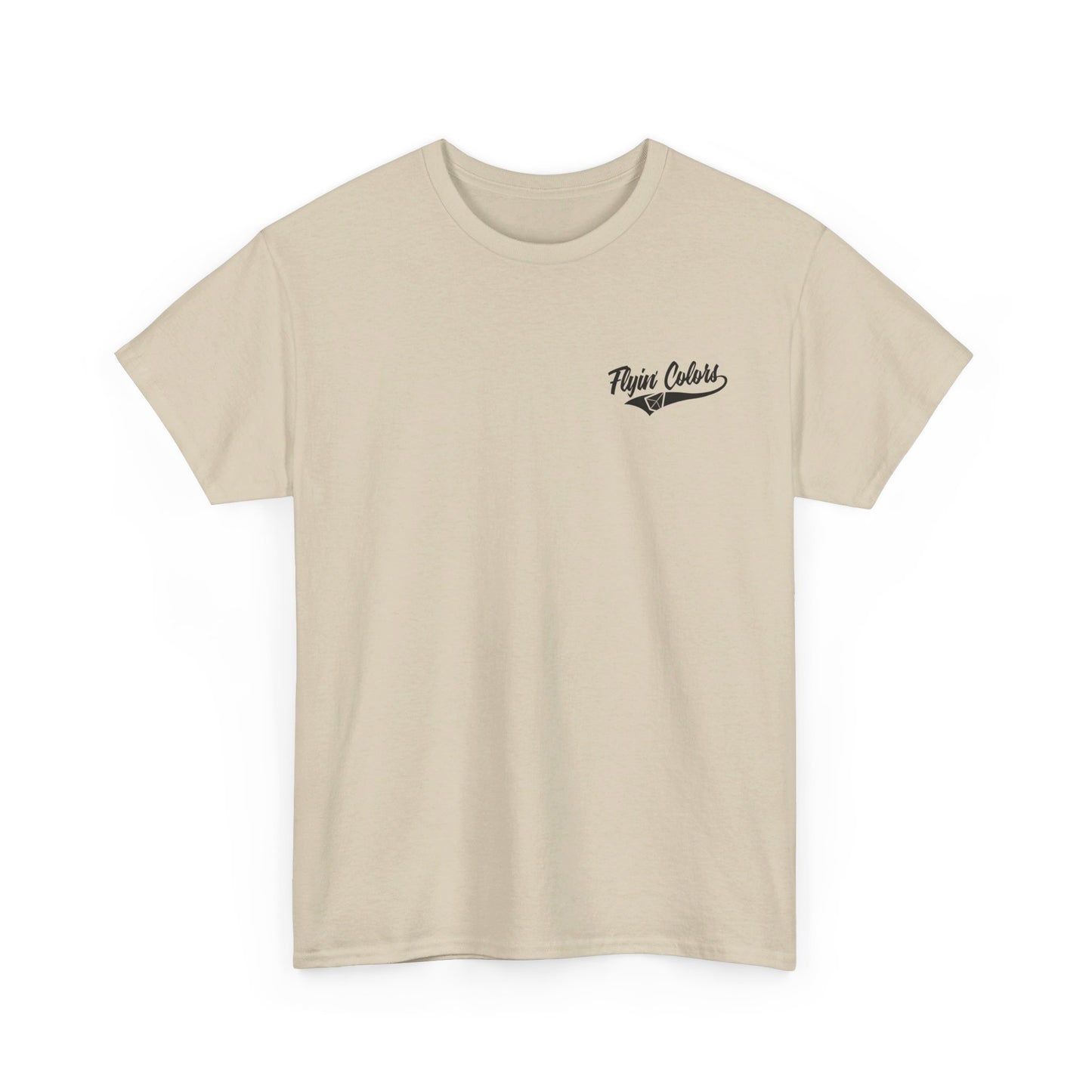 Flyin Colors Unisex Heavy Cotton Tee with Burde Ridge Logo