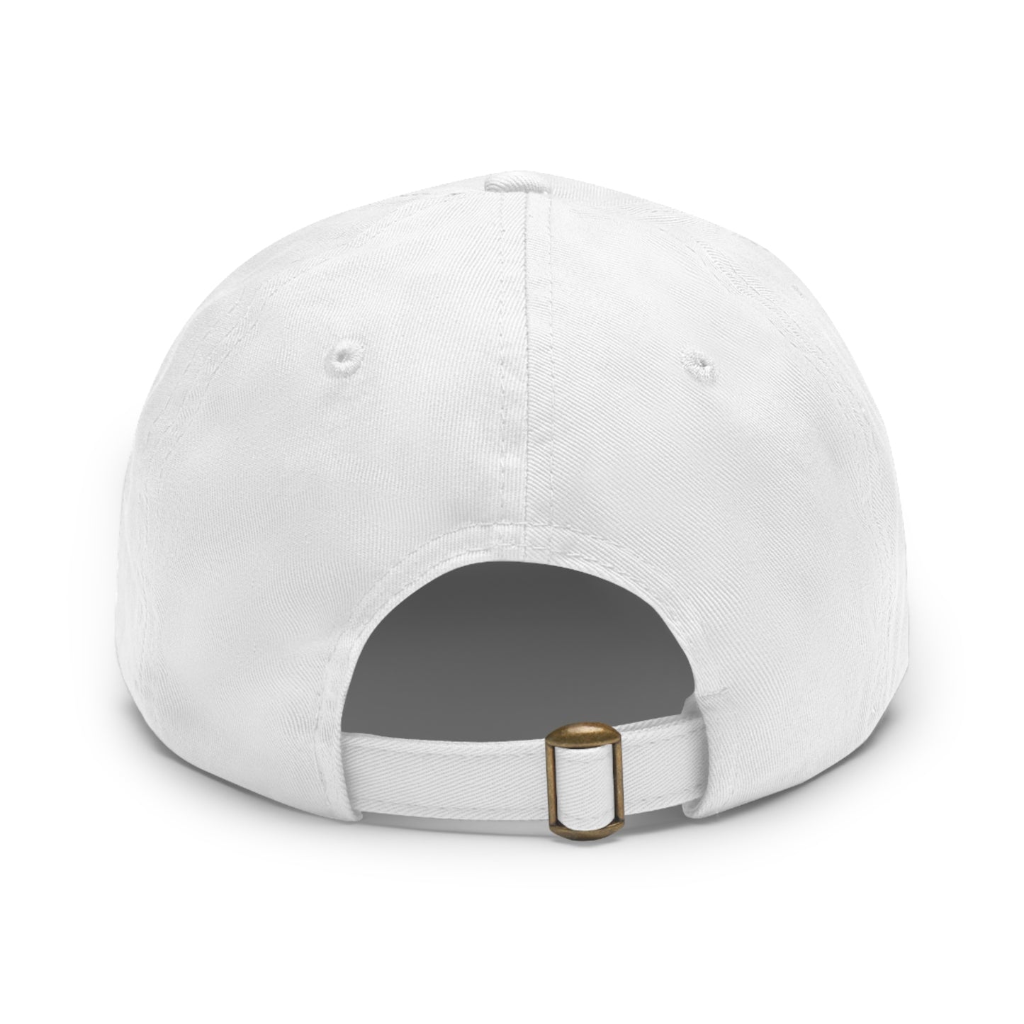 Dad Hat with Leather Flyin Colors Patch (Round)