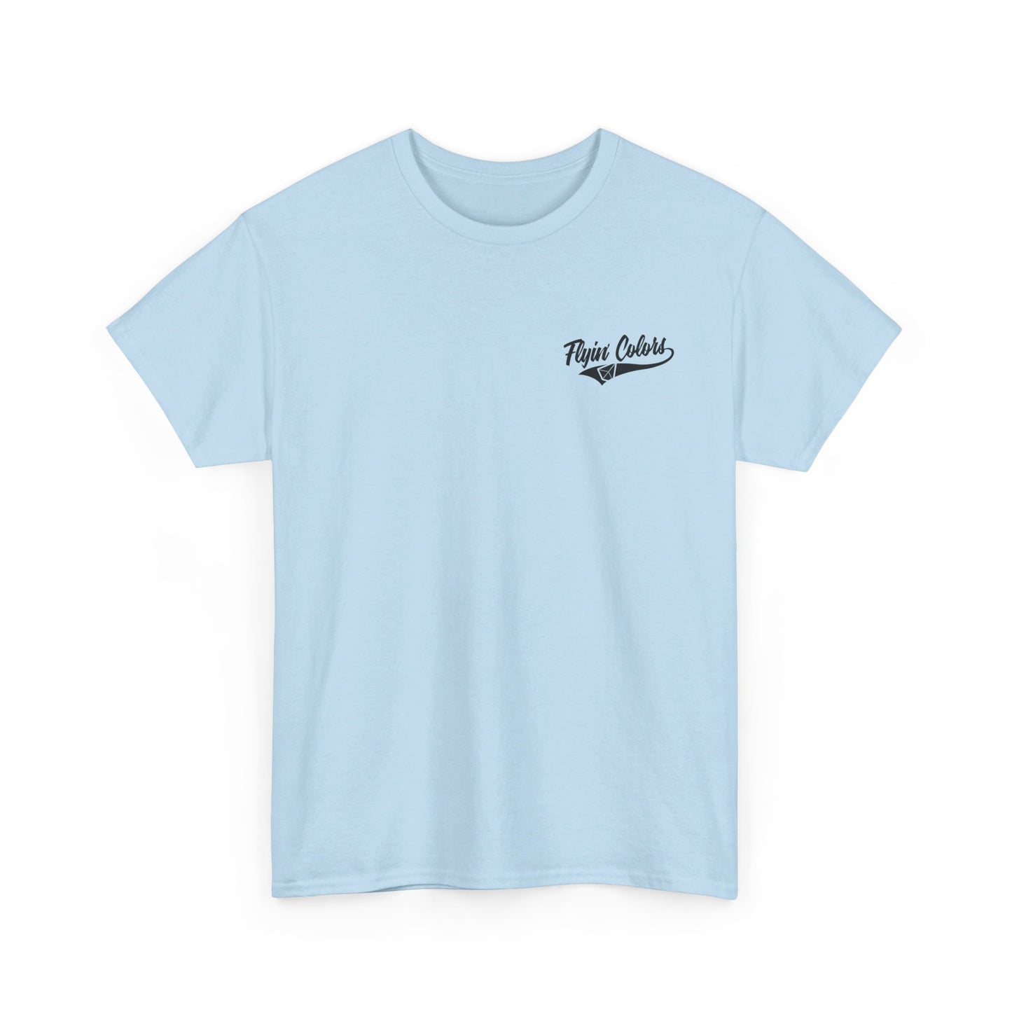 Flyin Colors Unisex Heavy Cotton Tee with Burde Ridge Logo