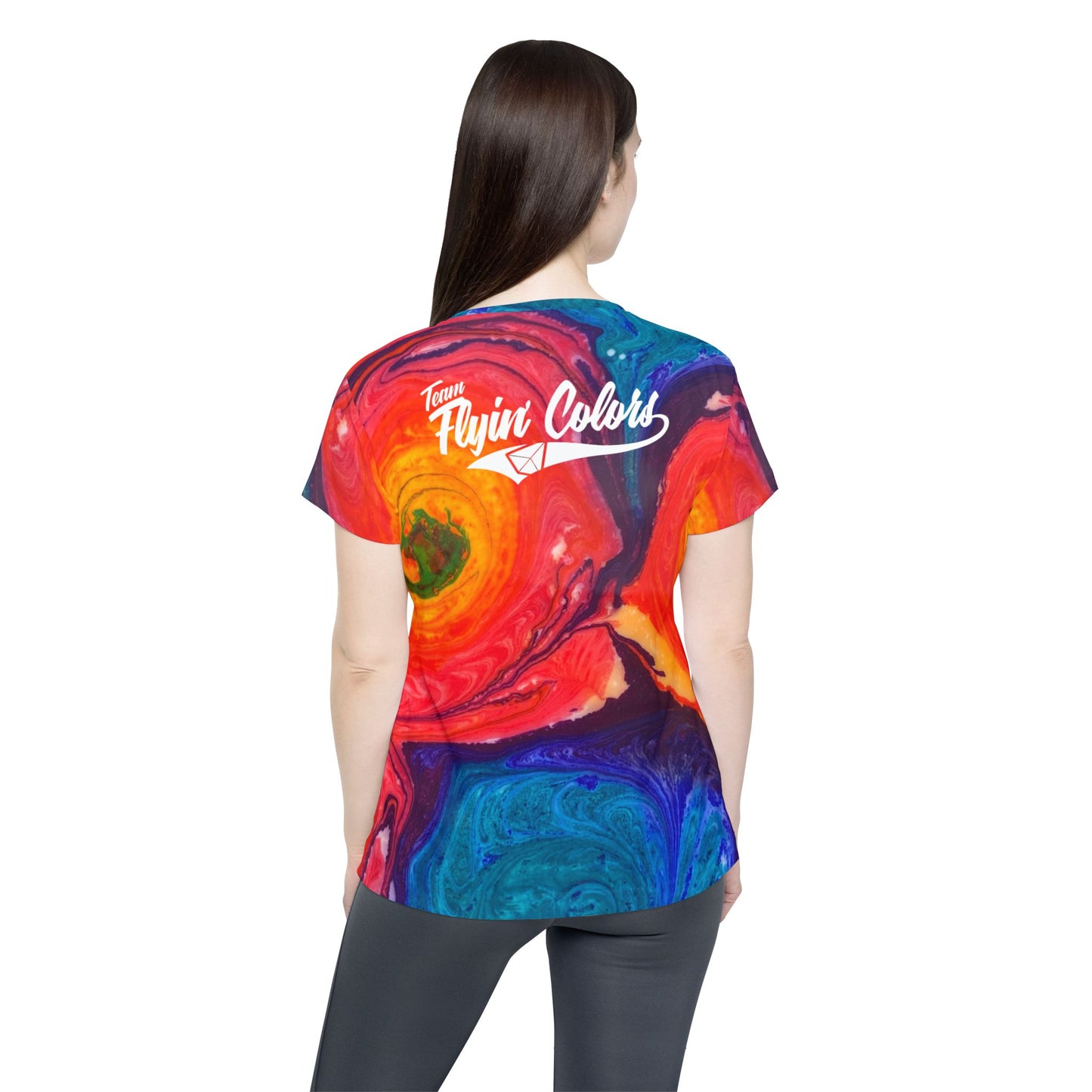 Team Limited Edition Women's Sports Custom Jersey Flyin Colors 001