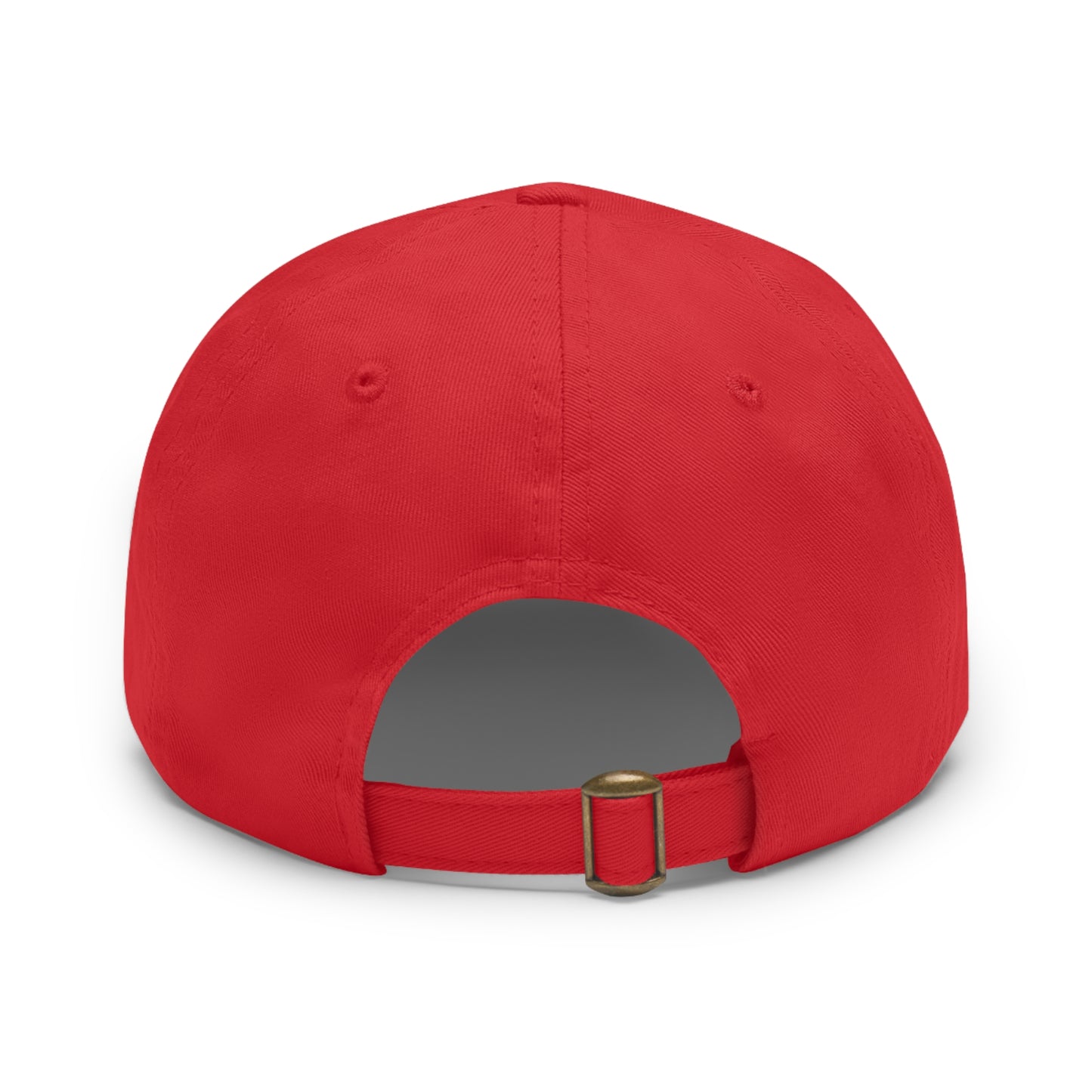 Flyin Colors swoop logo Dad Hat with Leather Patch (Round)