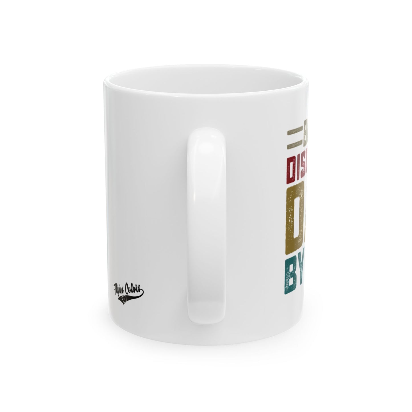 Flyin Colors Ceramic Mug, (11oz) Best Dad By Par