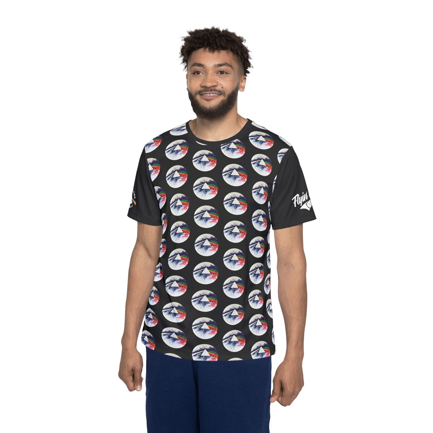 Special Edition Men's Sports Jersey w/Custom Background Image by FlyinColors #11